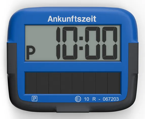 Needit Park Micro Solar, Elektronisk, Svart, Blå, Akrylonitril-butadien-styren (ABS), Polymetylmetakrylat (PMMA), Knapper, -20 - 75 °C, 80 mm