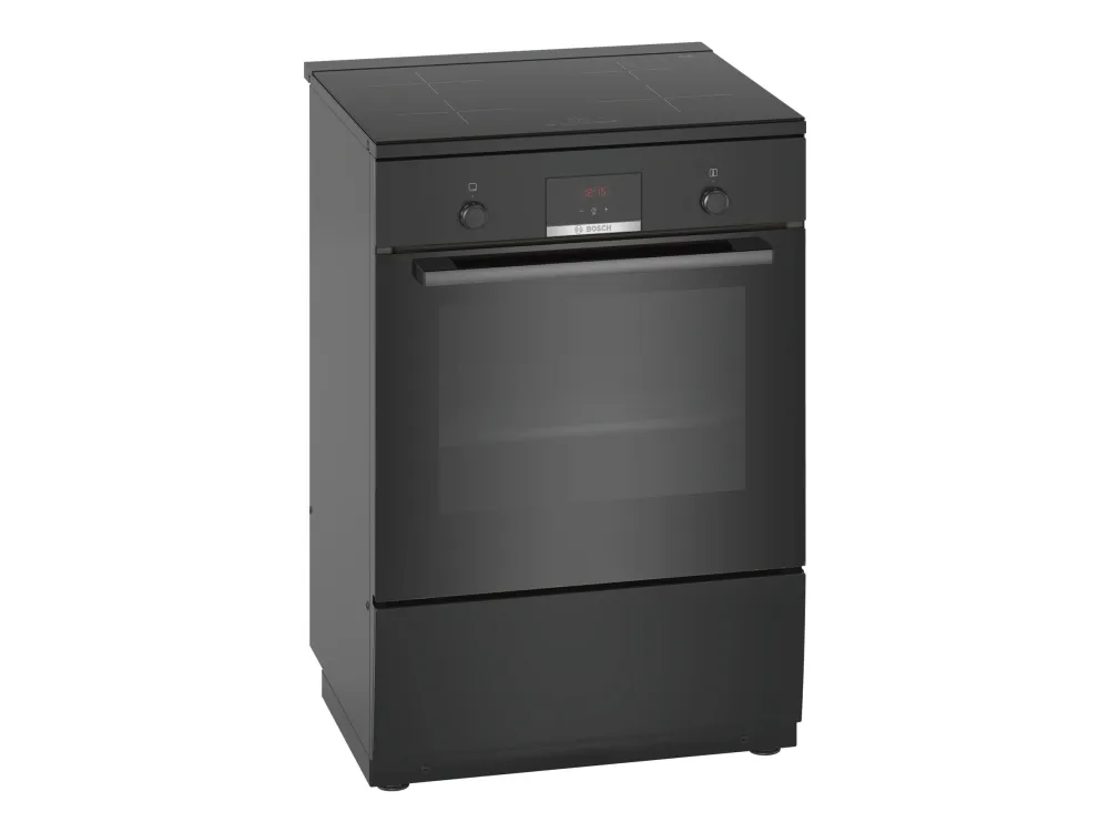 Bosch Serie 4 Frittstående Komfyr med induktion - Svart