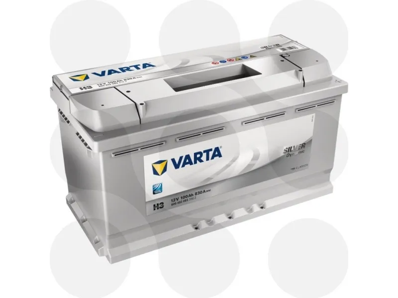 Varta batteri BATTERY VARTA SD 600402083 H3 100AH/830A