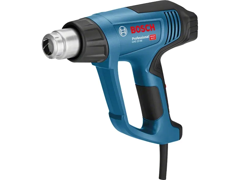 Bosch varmluftspistol GHG 23-66 Professional+ 5-delt tilbehør blå/svart (06012A6303)