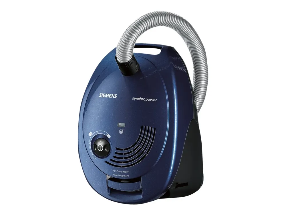 Siemens Synchropower VS06A111 - Støvsuger - kanister - pose - midnattsblå