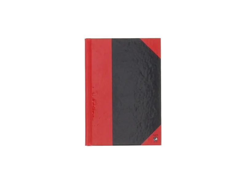 Bantex 100302825, Monokromatisk, Sort, Rød, A6, 96 ark, 70 g/m², Linjerte ark