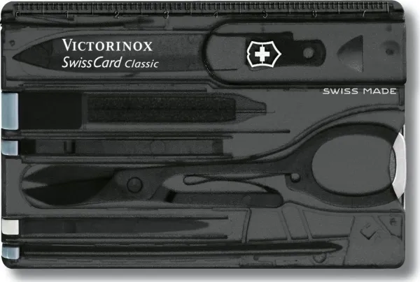 Victorinox SwissCard Classic verktøy, svart