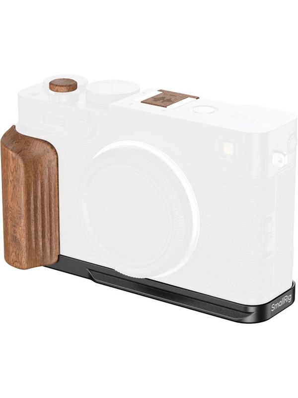 SmallRig 5985 L-Shaped Mount Plate with Wooden Han