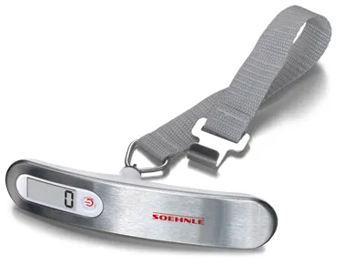 Soehnle Travel, Elektronisk, 50 kg, Grå, Hvit, 30 mm, 150 mm, 50 mm