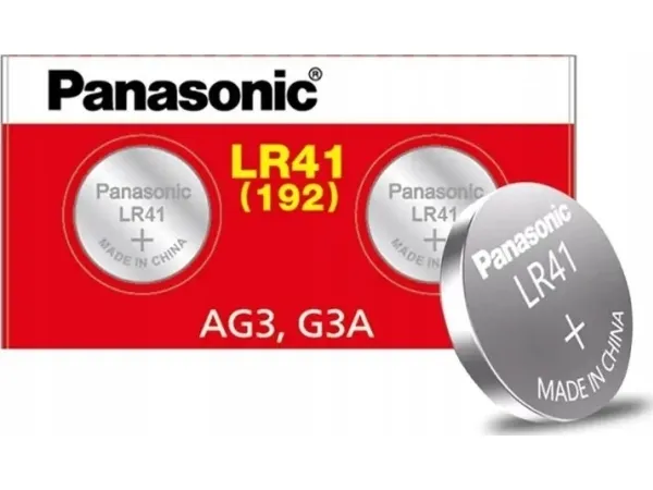 Panasonic PANASONIC alkalisk mikrobatteri LR-41EL/1B 1,5V (blister 1 stk)