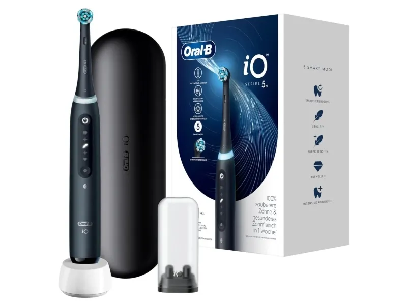 Oral-B iO Series 5 magnetisk tannbørste matt svart