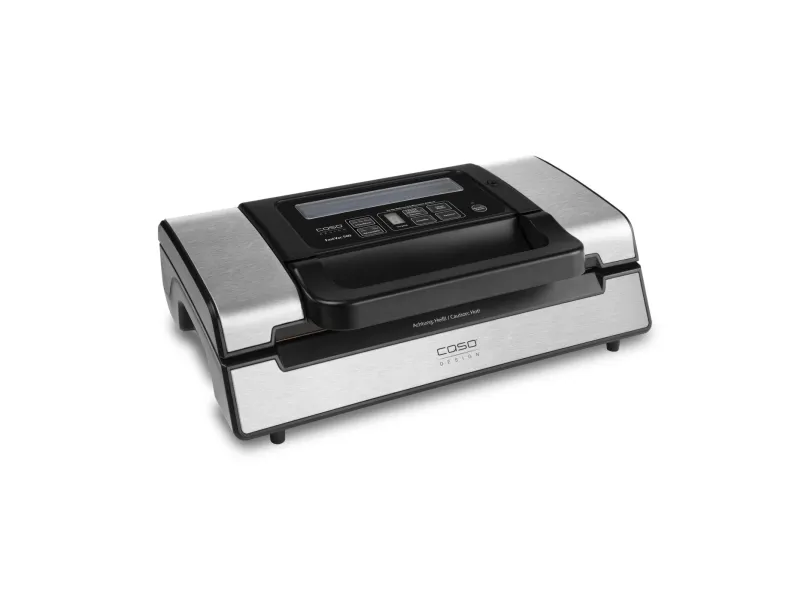 Caso FastVac 500, Sort, Sølv, 900 mbar, Plast, Rustfritt stål, Berøringskontroll, GS/CE, 130 W