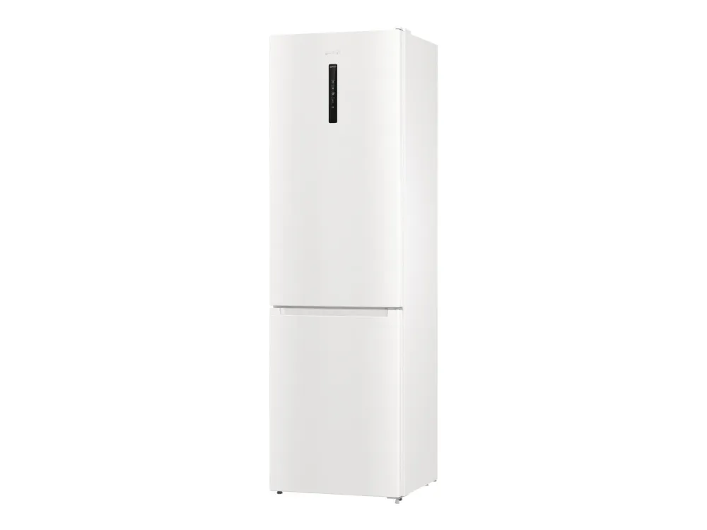 Gorenje NRK6202AW4 - Kjøleskap/fryser - bunnfryser - bredde: 60 cm - dybde: 59.2 cm - høyde: 200 cm - 331 liter - Klasse E - hvit