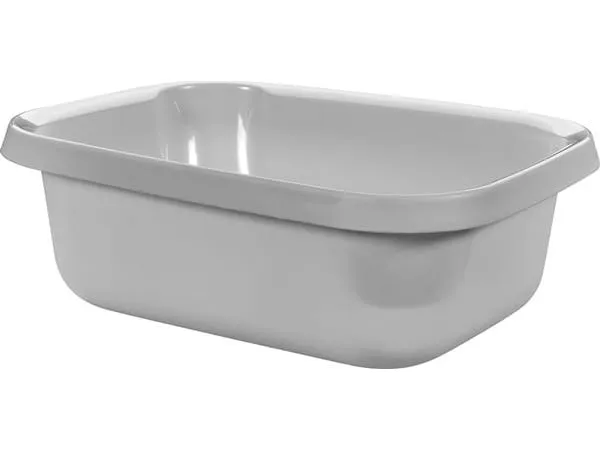 Curver rektangulær bolle 9L ESSENTIALS lys grå