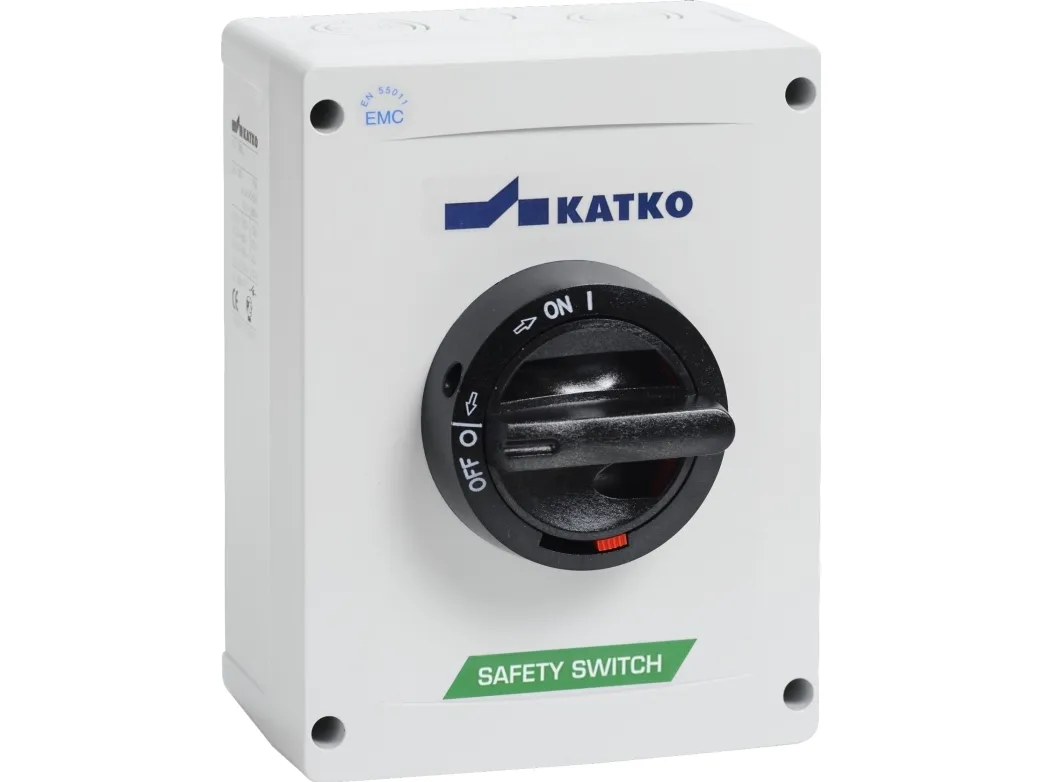 Sikkerhedsafbryder 63A 3P EMC 2xM32 KUM363U/EMC