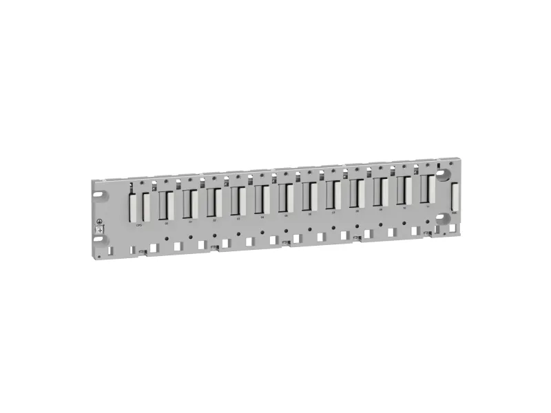 Schneider Electric BMXXBP1200, Bakplan, Sølv, 1 stykker, 1,27 kg