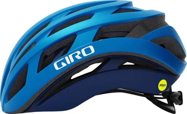 Giro GIRO HELIOS veihjelm Hjelmstørrelse: S(51-55 cm), Velg farge: Matte Ano Blue, MIPS-system: JA