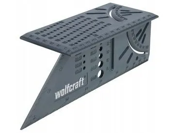 wolfcraft GmbH 5208000, Smygvinkel, Grå, CE, 15 cm, 27,5 cm, 6,6 cm