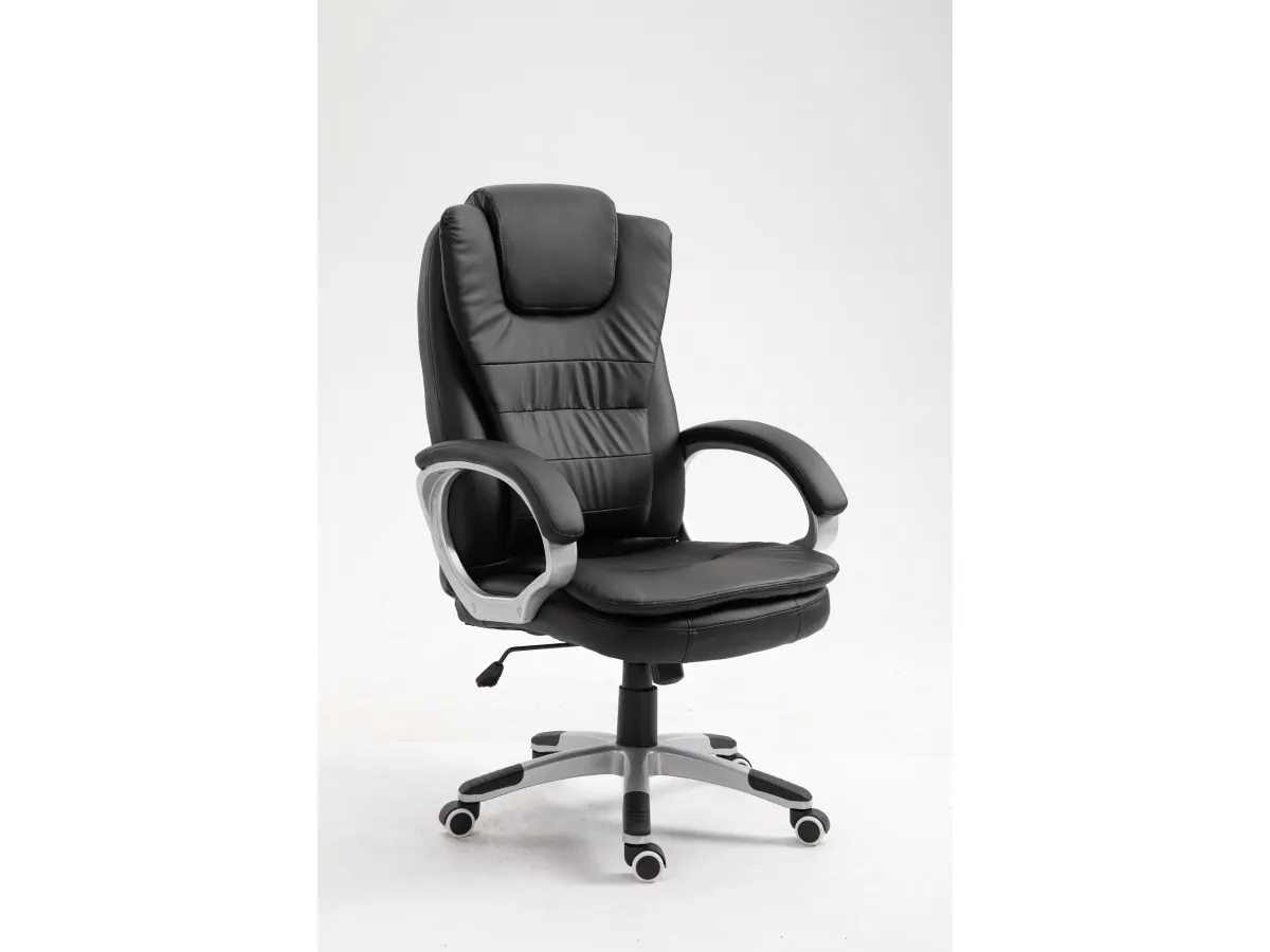 Activejet YK7304 CZ, Polstret Sete, Polstret Rygg, Sort, Sort, Skum, Skum