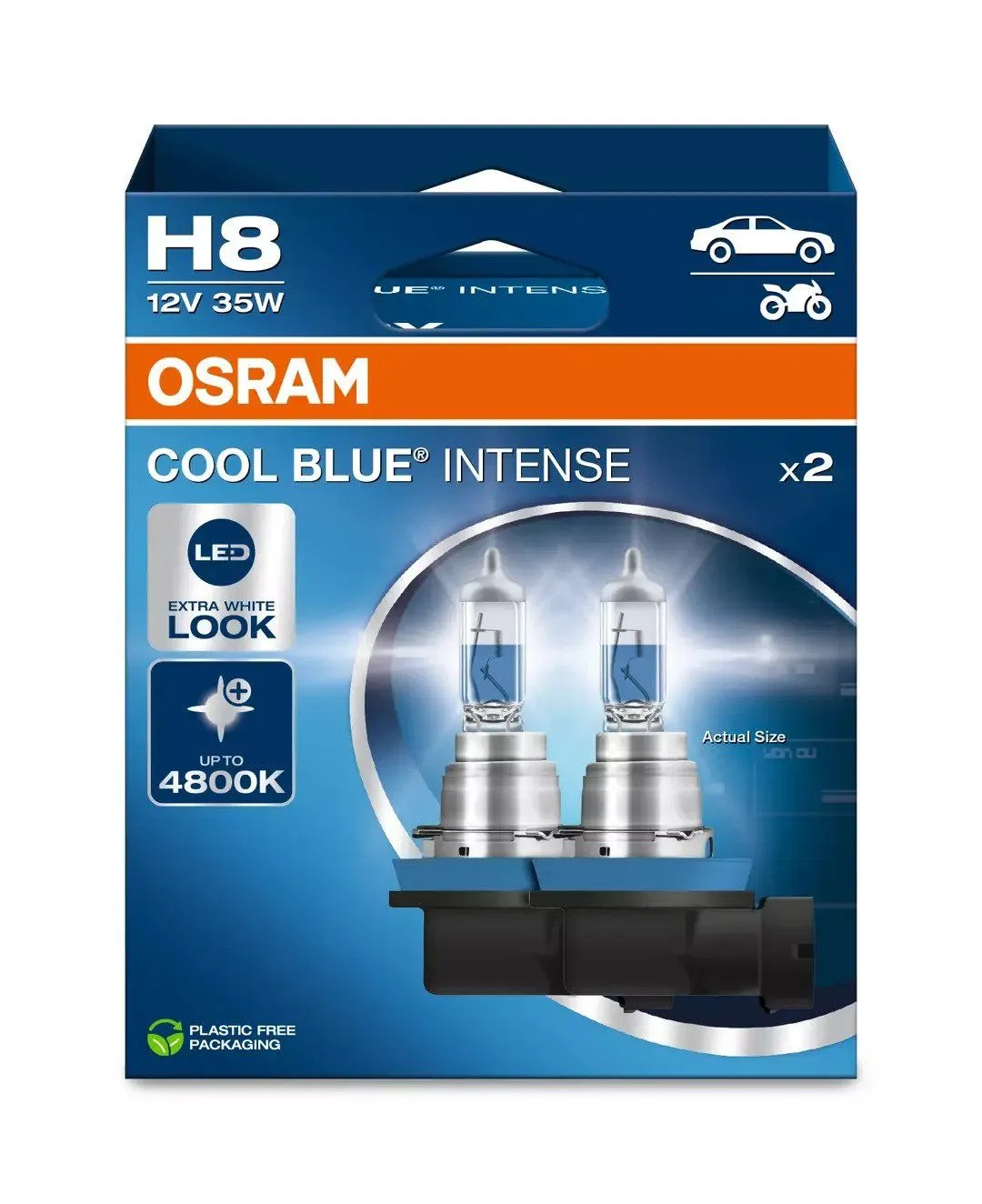 Osram Cool Blue Intense NEXT GEN - H8 Bilpærer