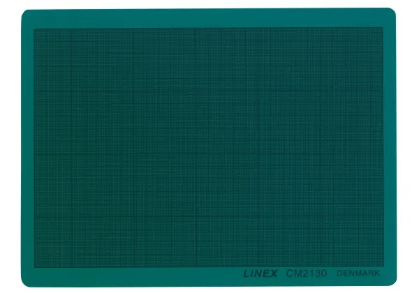 Linex 100412209, Grønn, Plastikk, A4, 300 mm, 210 mm, 3 mm