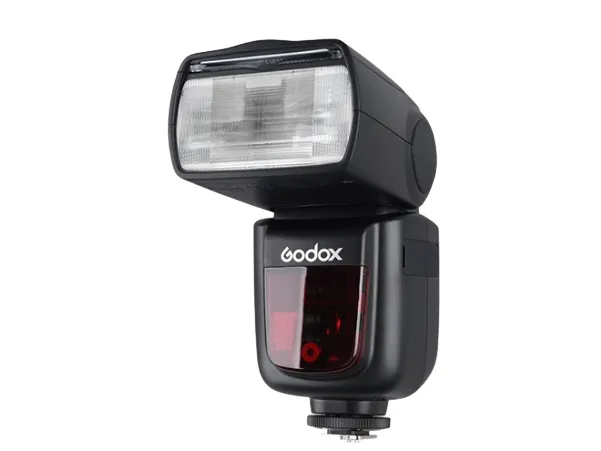 Godox V860II-C KIT, 1,5 s, Trådløse forbindelser, 32 kanaler, 540 g, Kompakt blits