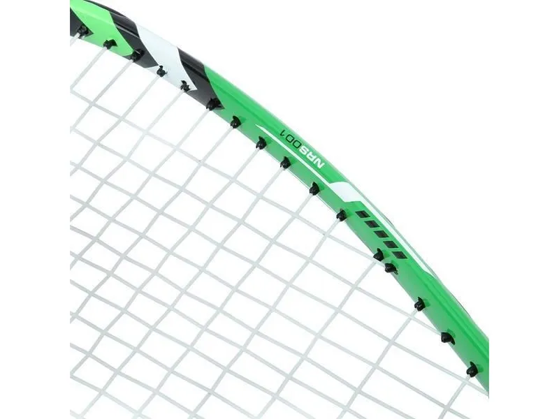 Nils Extreme NRS001 speedminton-sett: 2 racketer + lotki + veske grønn