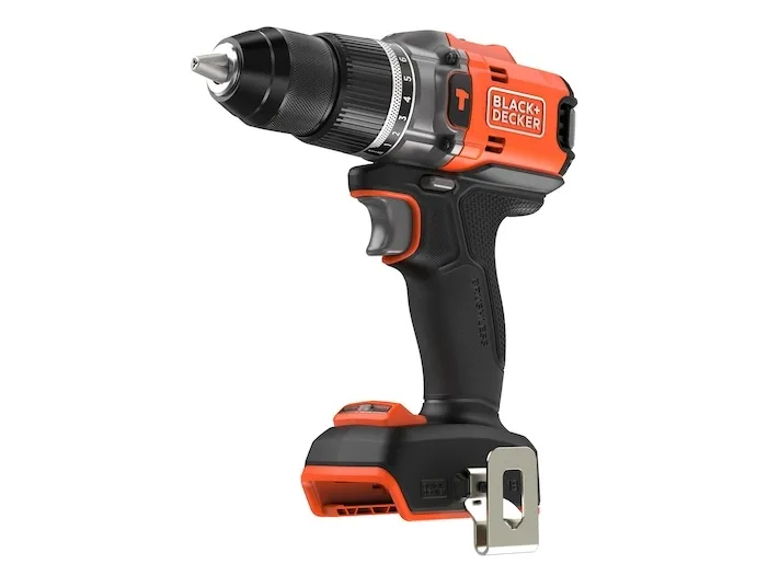 Black & Decker BLD683XN-XJ, Boremaskin med pistolgrep, Børsteløs, Svart, Oransje, 1,3 cm, 1800 RPM, 3 cm