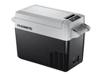 Dometic CFF20 - Bærbar kjøler - bredde: 28.3 cm - dybde: 66 cm - høyde: 43 cm - 21 liter - Klasse C - mørk grå