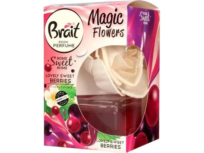 DRAMERS Brait Magic Flower Decorative Air Freshener Lovely Sweet Berries 75ml