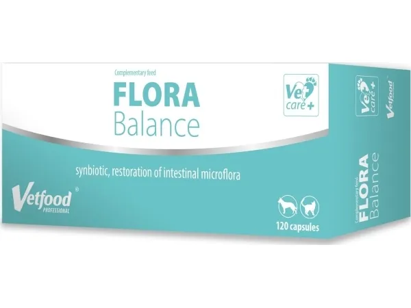 Vetfood Flora Balance 120 kapsler