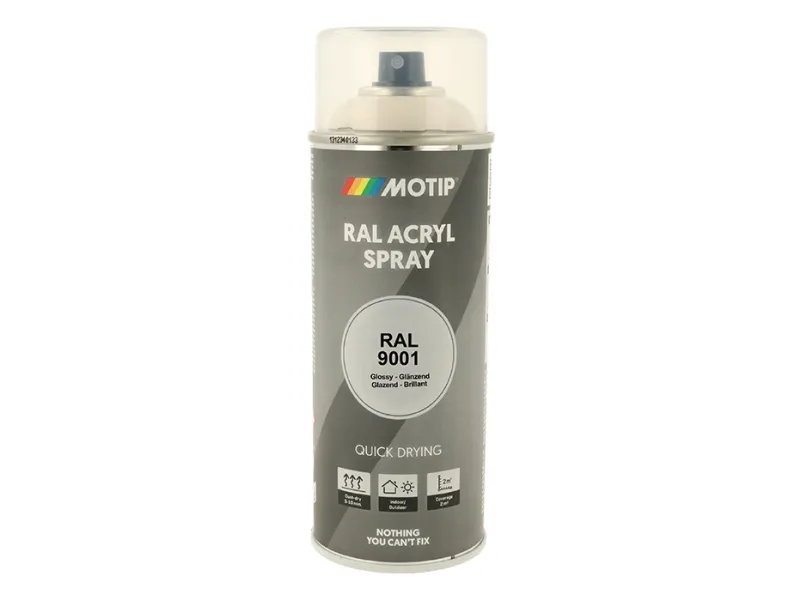Motip Ral 9001 high gloss cream white