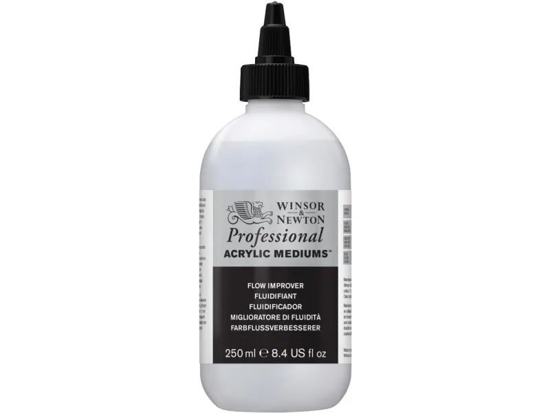 Winsor & Newton Professional Acrylic, 250 ml, Plastflaske, Gjennomsiktig