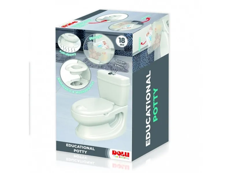 Dolu WC Potty kindertoalett med lyd hvit (8690089070517)