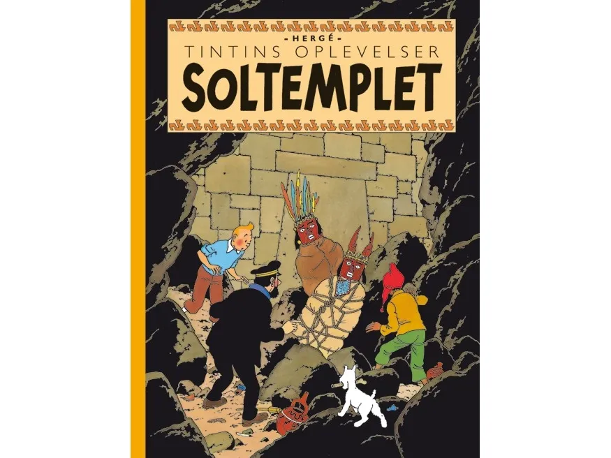 Tintin: Soltemplet - gjenutgave | Hergé | Språk: Dansk