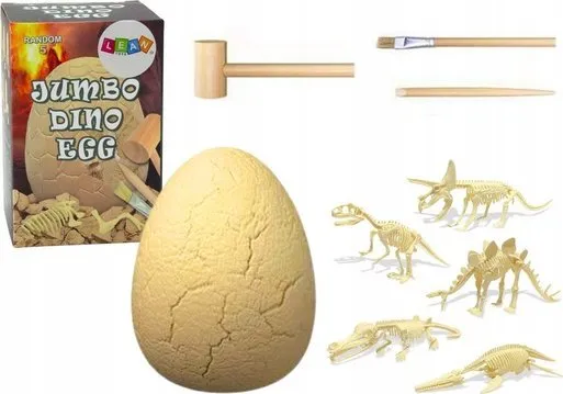 LeanToys arkeologisk sett: dinosaur-egg i steinalder