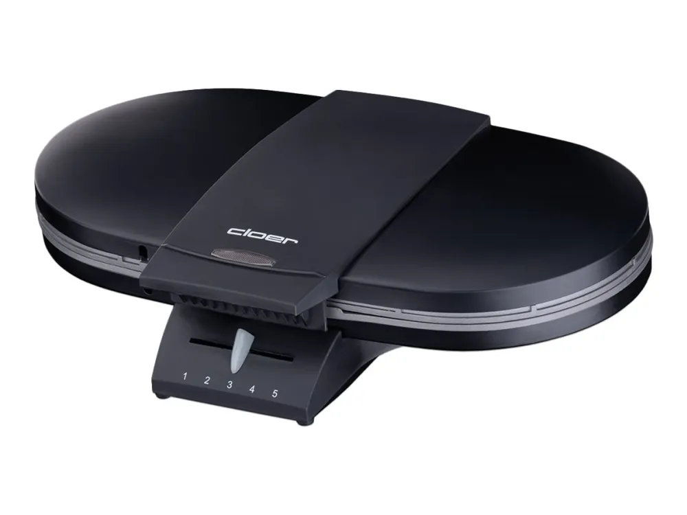 Cloer 1320 - Vaffelmaskin - 1.2 kW - svart