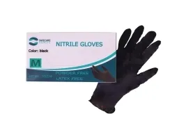 Nitrilhandsker, Safecare Nordic, 4,2 g, sort, str. L, pakke a 100 stk