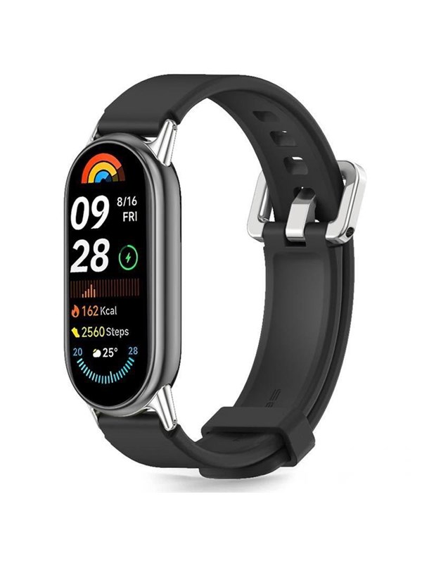 Tech-Protect IconBand Classic Strap for Xiaomi Smart Band 8 / 9 / 10 / NFC - Black