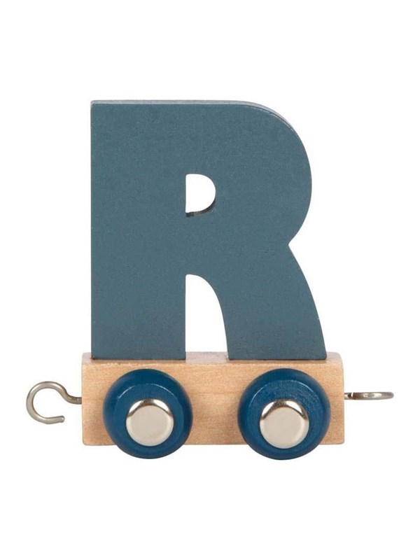 Small Foot - Wooden Letter Train Polar - R