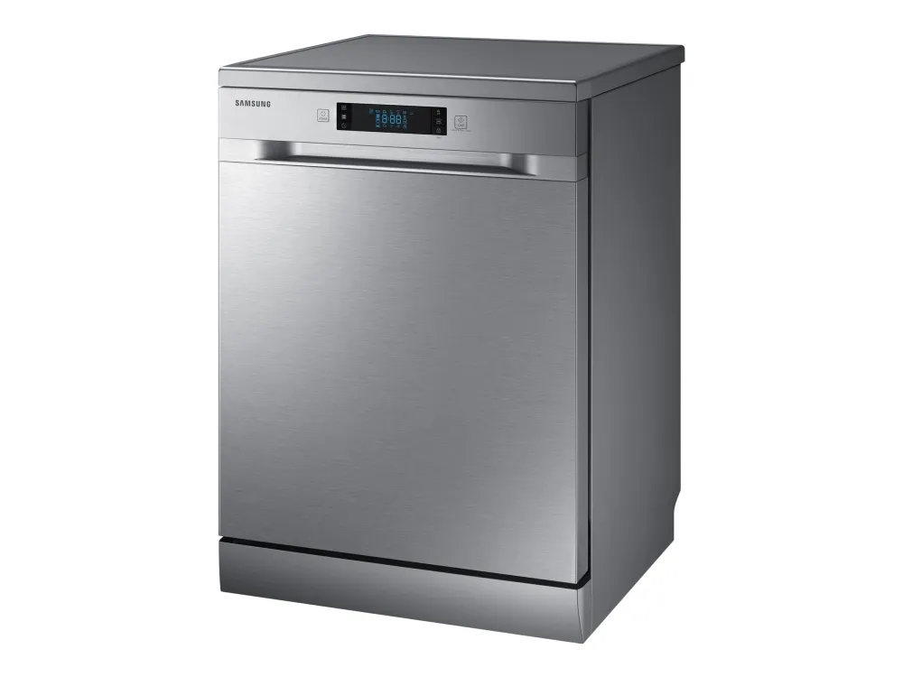 Samsung DW60M6050FS - Oppvaskmaskin - bredde: 59.8 cm - dybde: 60 cm - høyde: 84.5 cm - rustfritt stål