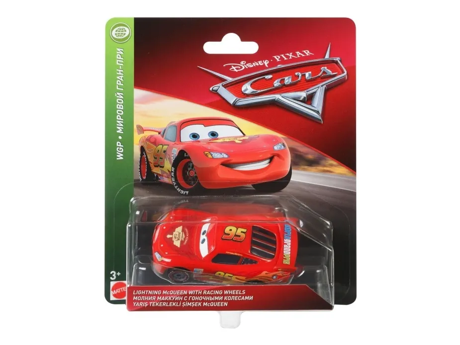 Pixar Biler 1:55 diecast singler assortert clipstrip