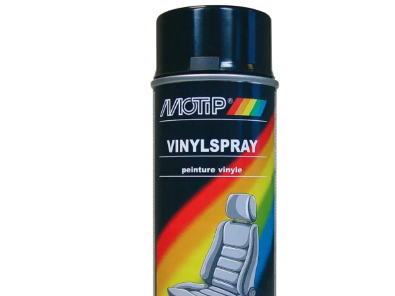 Motip Vinylmaling sort 400ml.