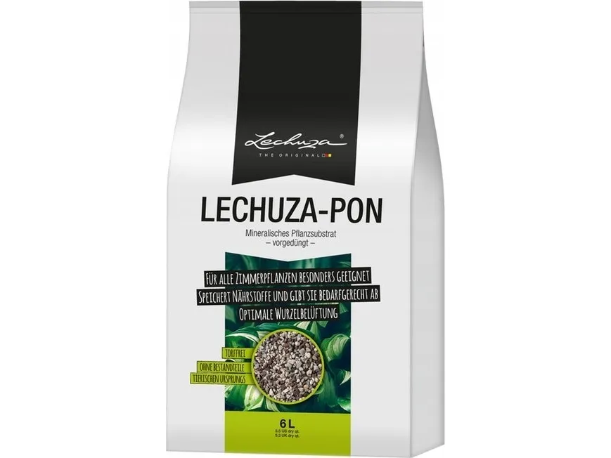 Lechuza plantebrett med langtidsvirkende gjødsel LECHUZA-PON 12L