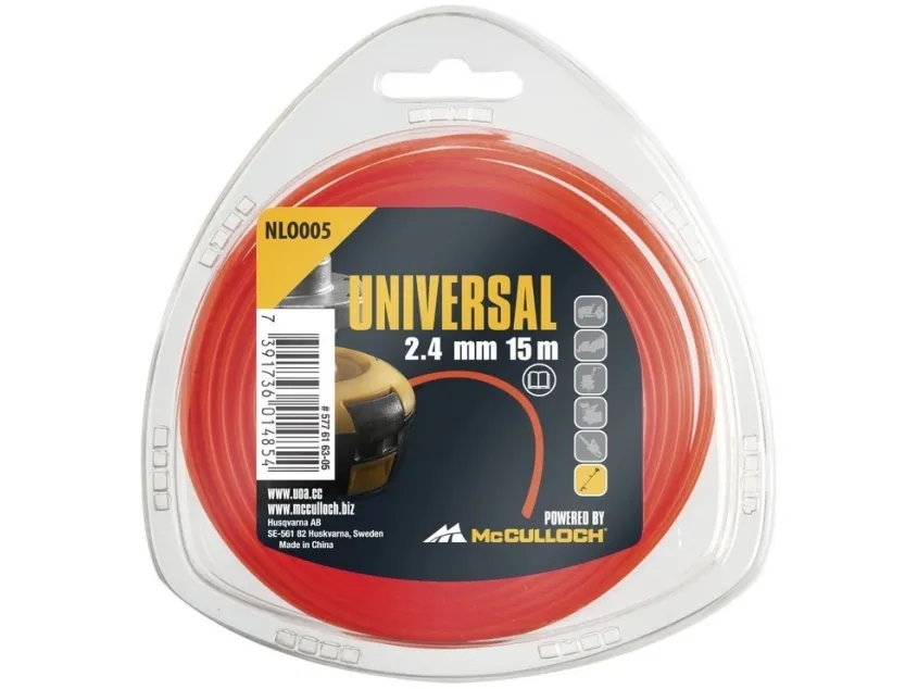 UNIVERSAL 2,4 mm x 15 m rund line