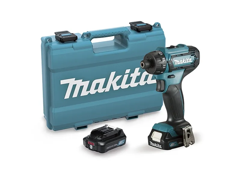 MAKITA GRAŽAS / GRAŽAS 12V sekskantfeste 30 / 14Nm 2x2.0Ah DF033DSAE