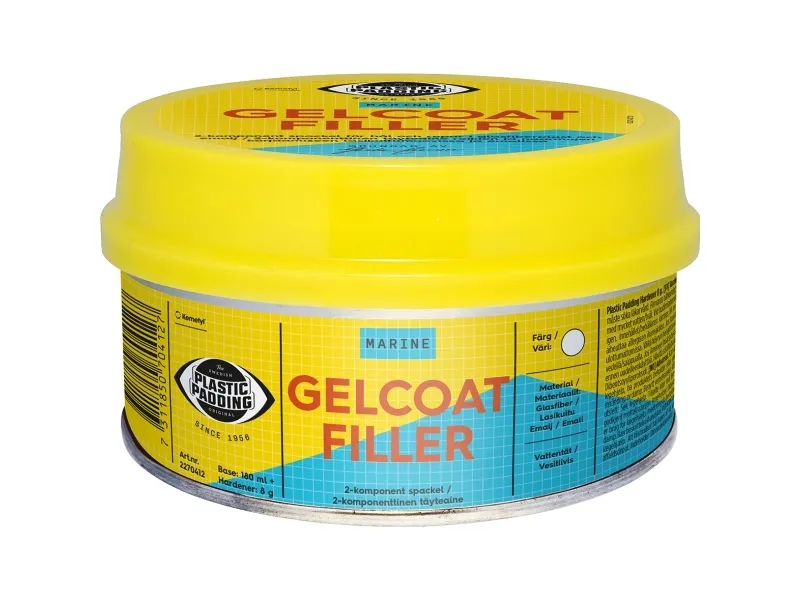 Plastic Padding gelcoat filler 180 ml - 2334384