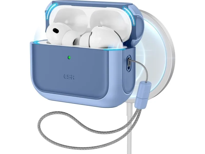 ESR Orbit Halolock MagSafe-etui til AirPods Pro - blå