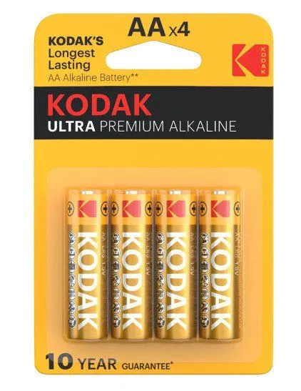 Kodak Ultra Premium Alkaline Battery AA