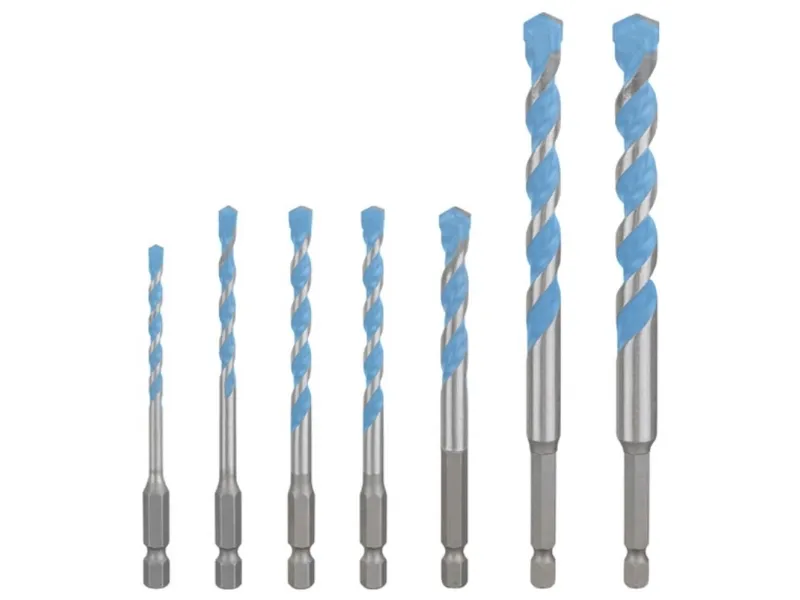 Bosch BORSÆT HEX MULTICONSTRUCT 4-12MM 7 DELE