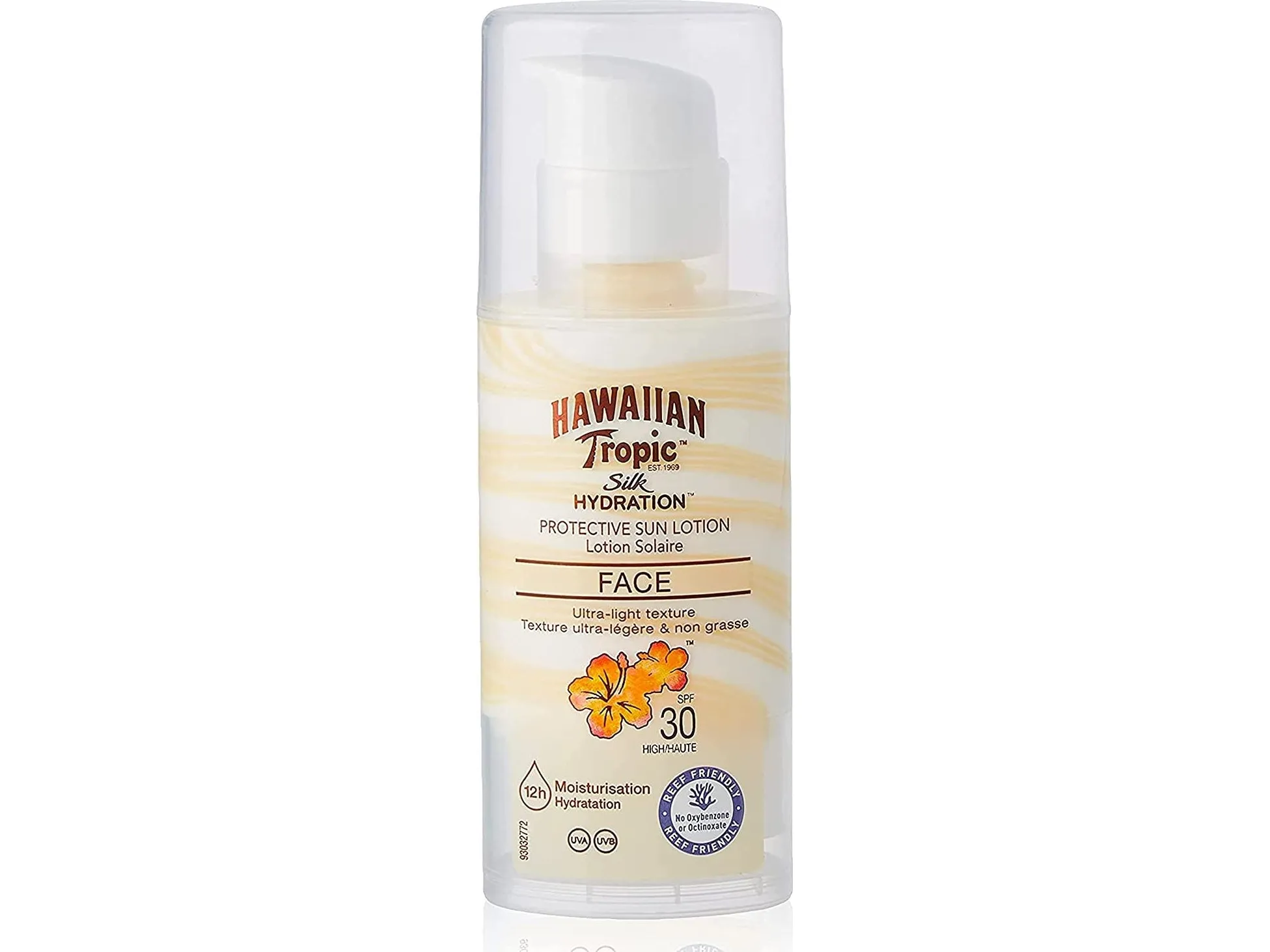 Hawaiian Tropic Sunscreen Ansiktskrem Silk Air Soft Hawaiian Tropic Silk Air Soft Face Spf 30 50 ml Spf 30