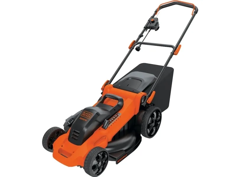 Black & Decker LM2000-QS, Gressklipper som man spaserer bak, 48 cm, 3,8 cm, 10 cm, Tønne, 50 l