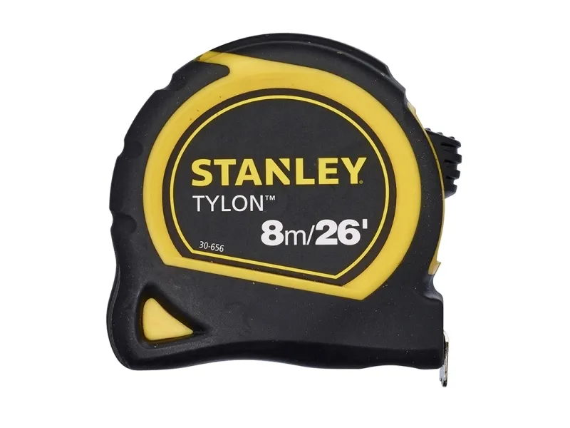 Stanley metrisk-tommers tylon som måler 8m 25mm 30-656