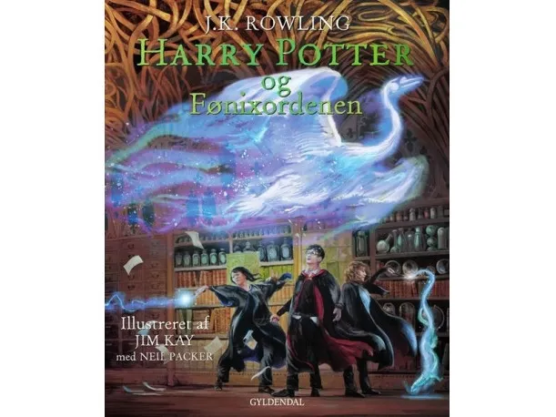 Harry Potter Illustreret 5 - Harry Potter og Fønixordenen | J. K. Rowling | Språk: Dansk